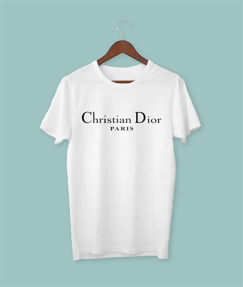 plain white dior t shirt|christian Dior paris t shirt.